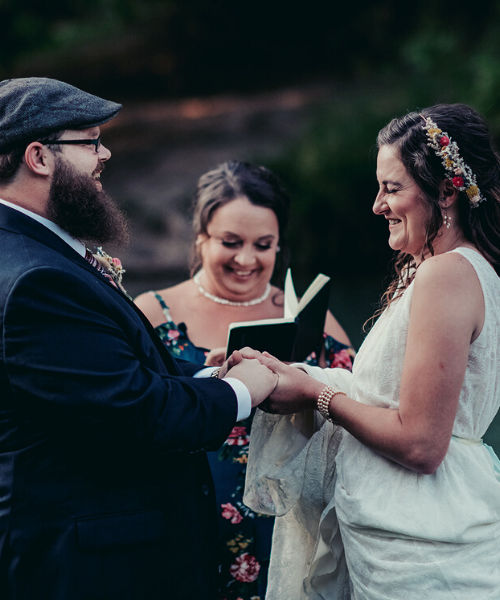 click here to explore our officiant services