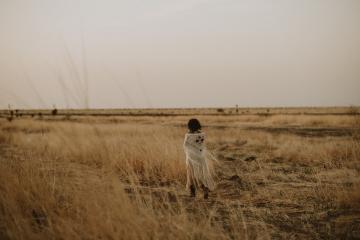 Marfa, TX Sunrise Bride